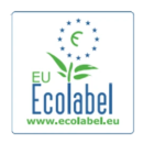 ecolabel pure white background
